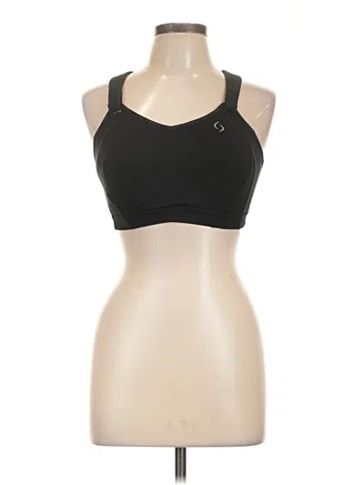 Pre-owned Moving Comfort Sports Bra In Black