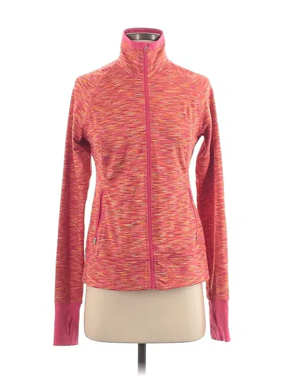 Pre-owned Moving Comfort Track Jacket In Pink