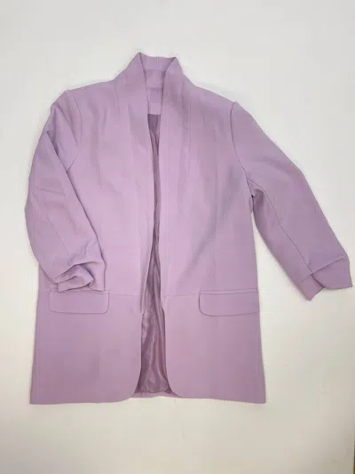 Moving Forward Women's Glitz And Glam Elkmont Tiger Blazer In Lavender In Purple