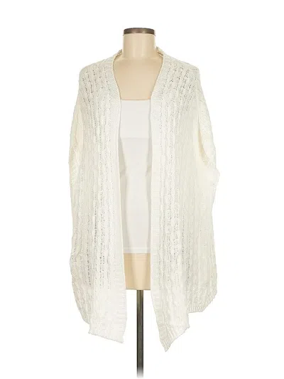 Pre-owned Mo:vint Cardigan Sweater In White