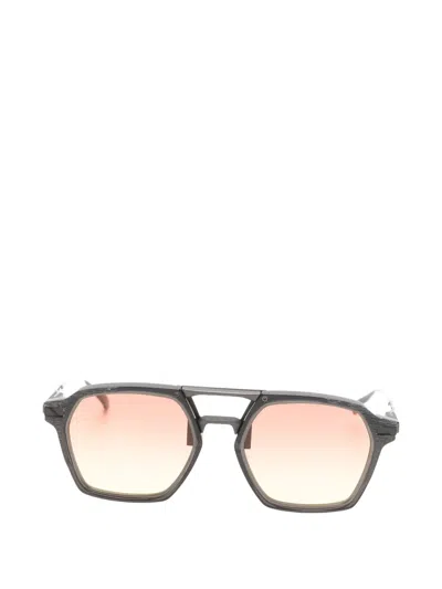 Movitra Climax 07geometric-frame Sunglasses In Gray