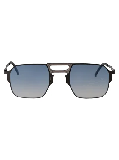 Movitra Light Gun With Flash Elec.light Blue Lenses Acetate Sunglasses