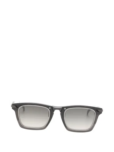 Movitra Lt 02 Square-frame Sunglasses In Black