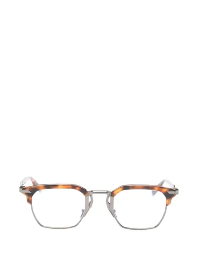 Movitra Nexus 03 Geometric-frame Glasses In Brown