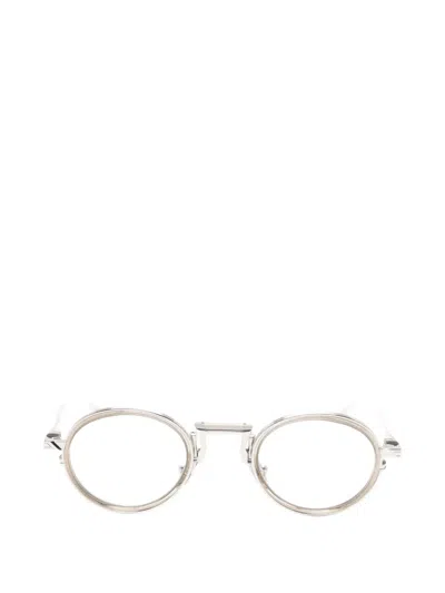 Movitra Nexus 05 Round-frame Glasses In Silver