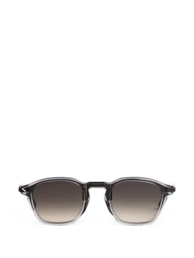 Movitra Round-frame Sunglasses In Gray