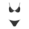 Movom Women's Black Raven Underwire String Bikini In Black