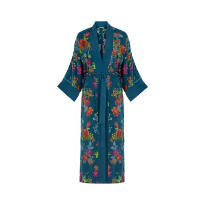 Movom Women's Blue Joan Kimono