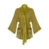 Movom Women's Green Aspen Robe In Green