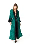 Movom Women's Green Blake Kimono In Green