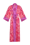 Movom Women's Pink / Purple Santo Kimono In Pink/purple