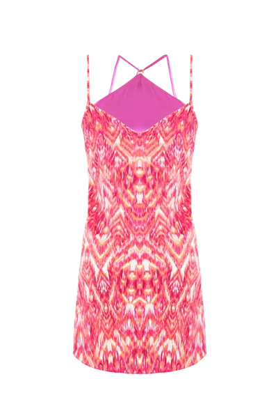 Movom Women's Santo Layered Dress In Pink