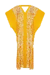 Movom Women's Yellow / Orange Johona Kaftan In Yellow/orange