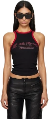 MOWALOLA BLACK 'MOWALOLA FOREVER' TANK TOP