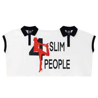 Pre-owned Mowalola Double Polo 'white' | Women's Size Xs
