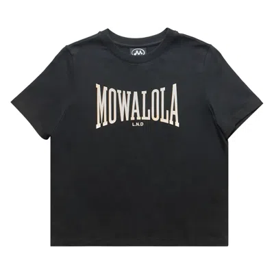 Pre-owned Mowalola Sweat Tee 'black'