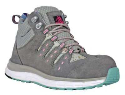 Moxie Trades Moxie Trisha Womens Composite Toe Work Shoe Grey In Multi