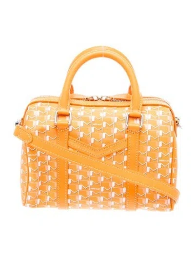 Pre-owned Moynat 48h Mini M Mini In Orange