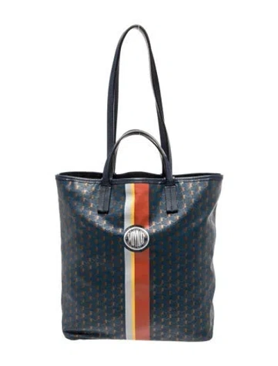 Pre-owned Moynat Bucket Bag In Blue