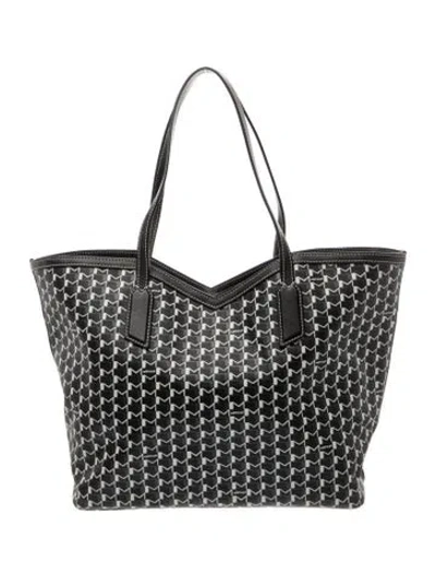 Pre-owned Moynat Canvas Tote Gm 2024 In Black
