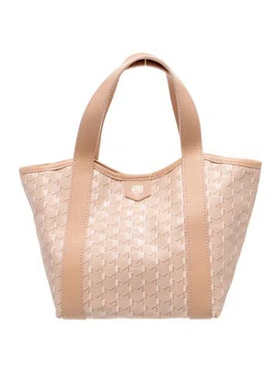 Pre-owned Moynat Duo Bb In Pink