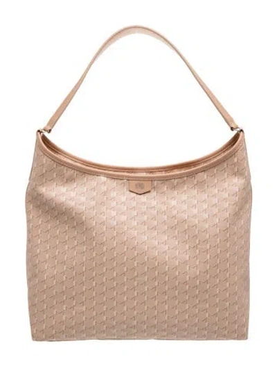 Pre-owned Moynat Hobo In Neutral