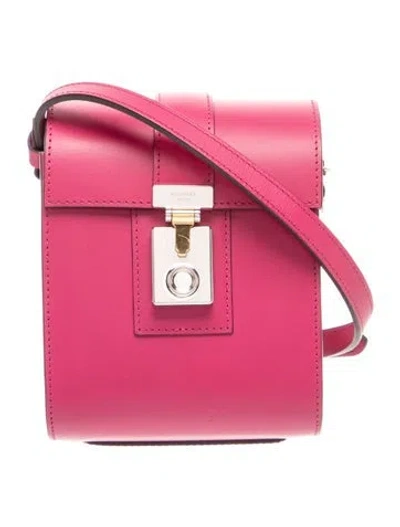 Pre-owned Moynat Leather Cabotine In Pink