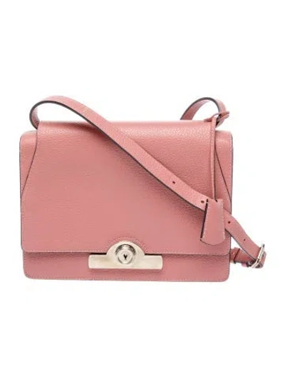 Pre-owned Moynat Leather Crossbody Bag In Pink