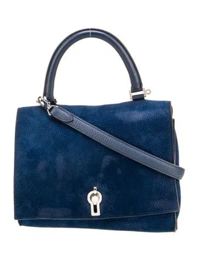 Pre-owned Moynat Leather Danse In Blue