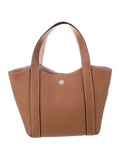 Pre-owned Moynat Leather Duo In Brown