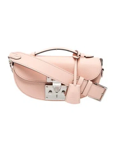 Pre-owned Moynat Leather Flori In Neutrals
