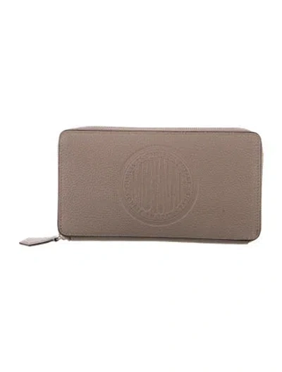 Pre-owned Moynat Leather Wallet In Neutral