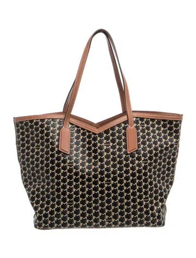 Pre-owned Moynat Monogram M Mm W/ Tags In Black