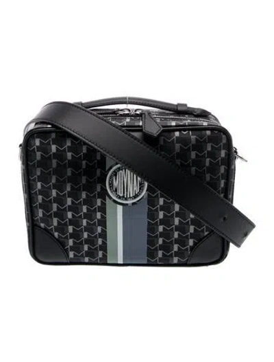 Pre-owned Moynat Toile 1920 Oh! Camera Bag In Gray