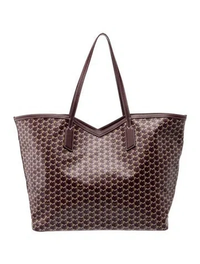 Pre-owned Moynat Tote In Purple