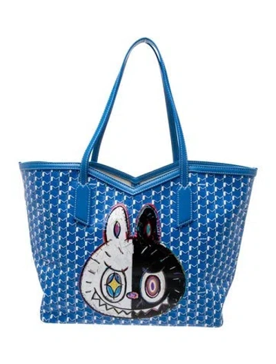 Pre-owned Moynat X Kasing Lung M 2025 In Blue