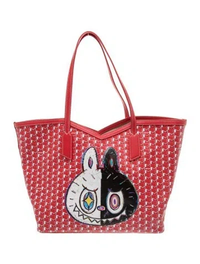 Pre-owned Moynat X Kasing Lung M Mm In Red