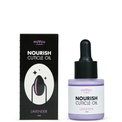 Moyou London Moyou Cuticle Oil - Lavender 15ml In White
