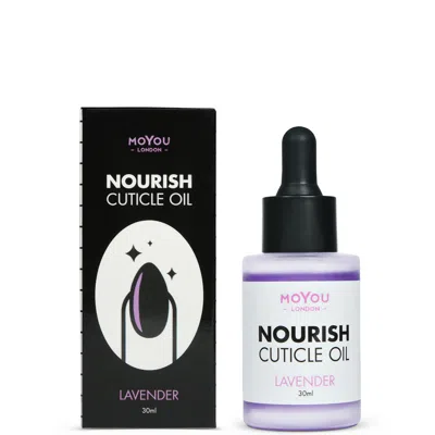 Moyou London Moyou Cuticle Oil - Lavender 30ml In White