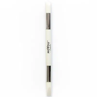 Moyou London Moyou Double-sided Silicone-head Stick In White