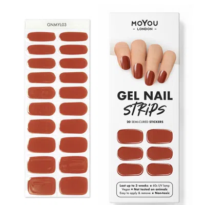 Moyou London Moyou Gel Nail Strip - Cinnamon Bun