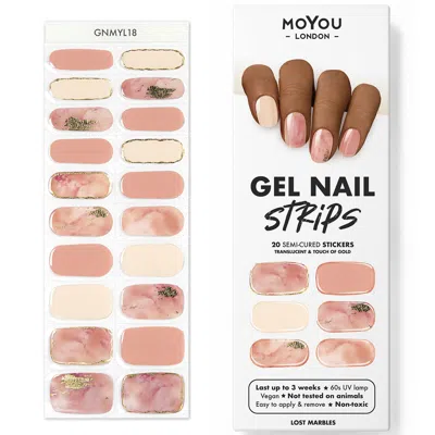Moyou London Moyou Gel Nail Strip - Lost Marbles