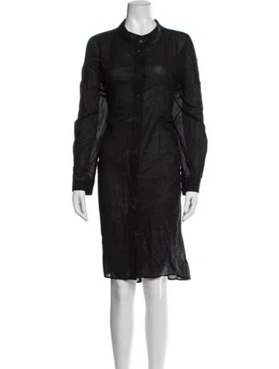 Pre-owned Moyuru Knee-length Dress In Blue