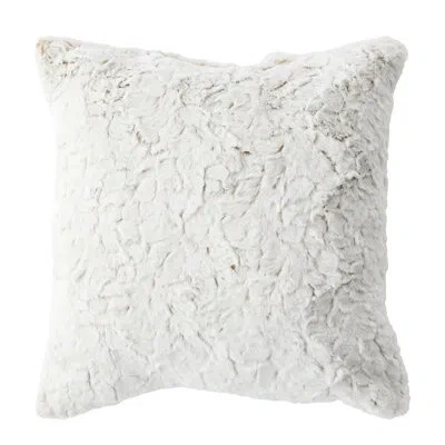 Mozaic Company Aaru Throw Pillow In Fauxchilla Fawn