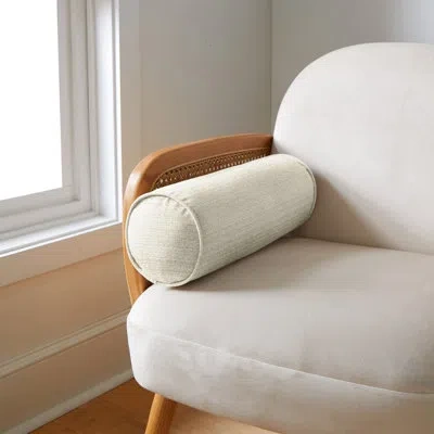 Mozaic Company Acrylic Bolster Bolster Indoor/outdoor Pillow Cover & Insert