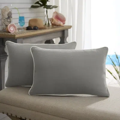 Mozaic Company Eamon Sunbrella Outdoor Lumbar Pillow