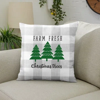 Mozaic Company Farm Fresh Outdoor Square Pillow Cover & Insert