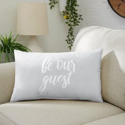 Mozaic Company Farrah Lumbar Pillow In Gray