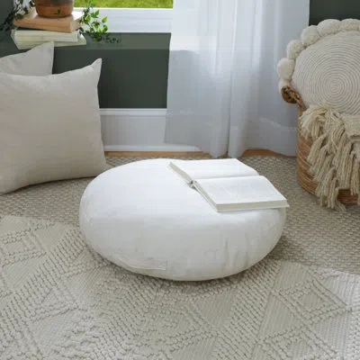 Mozaic Company Floor Pillow In Ivory