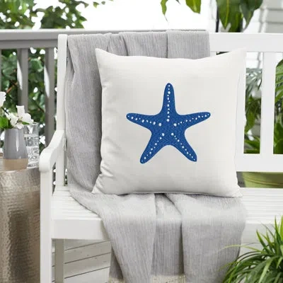 Mozaic Company Indoor/outdoor Square Embroidered Pillow